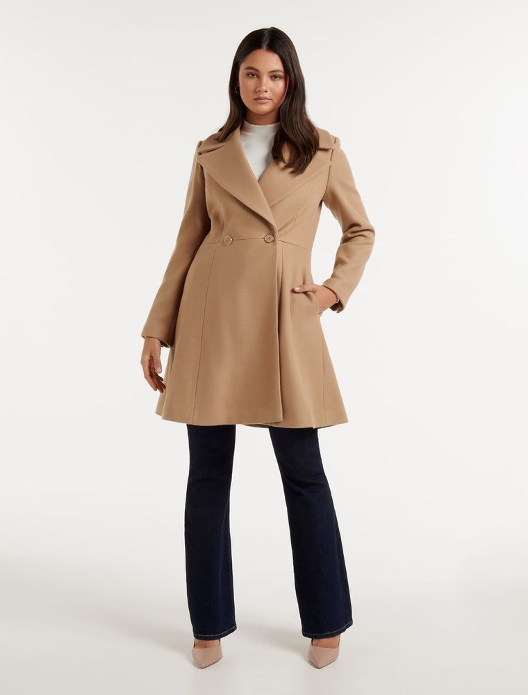 Esther Fit and Flare Coat