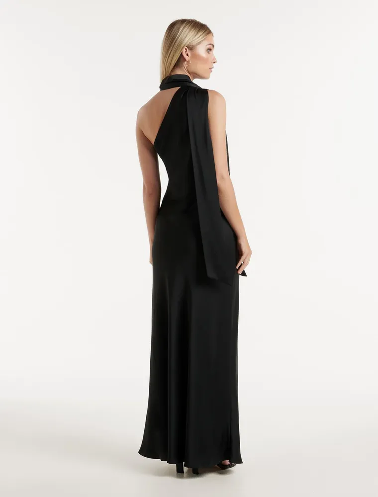 Remington Asymm Scarf Dress