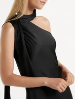 Remington Asymm Scarf Dress