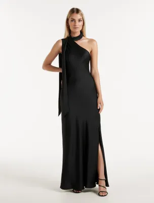 Remington Asymm Scarf Dress