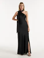 Remington Asymm Scarf Dress