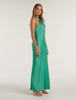 Yvette Knot Tie Neck Gown