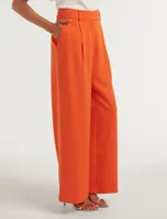 Isla Petite Wide-Leg Pants