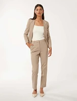 Alyssa Fitted Blazer Taupe - 0 to 12 Women's Blazers