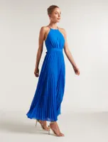 Chloe Chain Halter Midi Dress