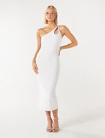 Jasmine Teardrop Bodycon Midi Dress