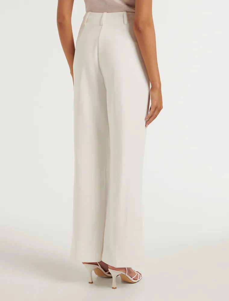 Emmie Petite Straight-Leg Pants