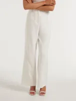 Emmie Petite Straight-Leg Pants