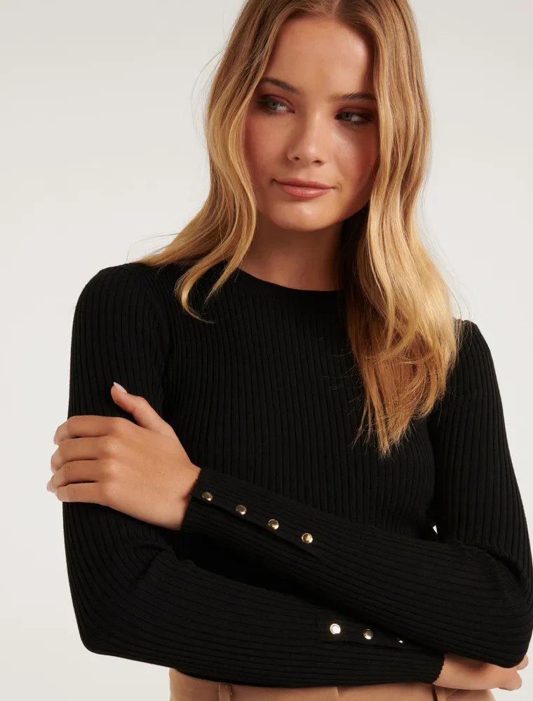 Sienna Layering Rib Knit Top
