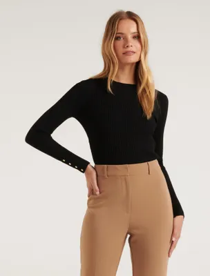 Sienna Layering Rib Knit Top