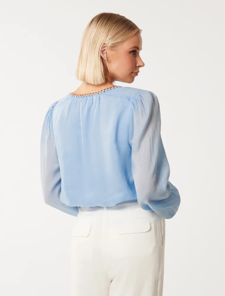 Blair Chain Detail Blouse