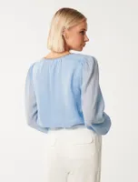Blair Chain Detail Blouse