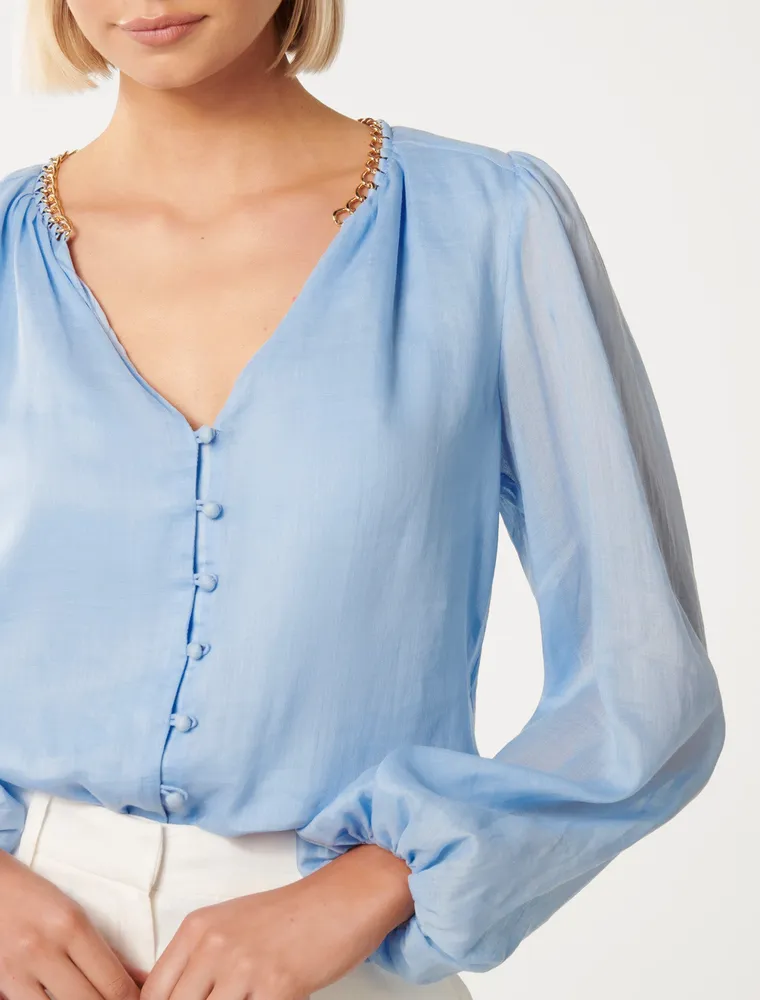 Blair Chain Detail Blouse