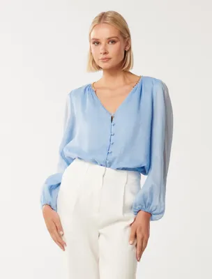 Blair Chain Detail Blouse
