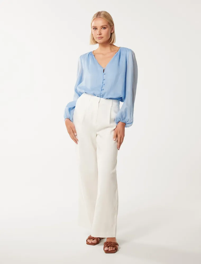 Blair Chain Detail Blouse