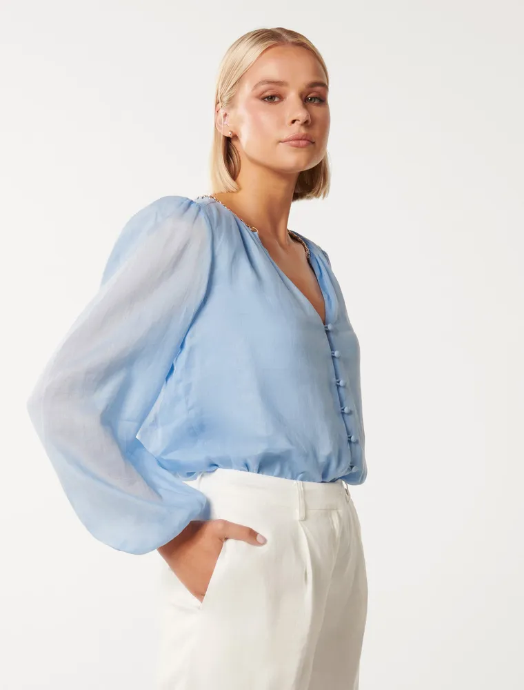 Blair Chain Detail Blouse