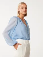 Blair Chain Detail Blouse