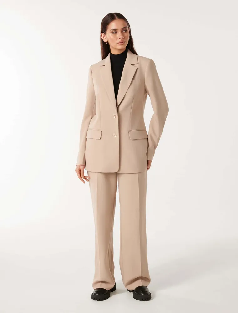 Tessa Two-Button Blazer