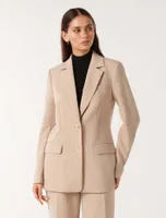 Tessa Two-Button Blazer