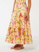 Tilly Tiered Midi Skirt