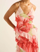 Poppy Ruffle Gown