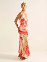 Poppy Ruffle Gown