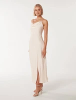 Hannah Petite Diamante-Strap Dress White - 0 to 12 Women's Occasion Dresses