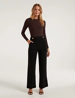 Brie Boat Neck Long Sleeve Top