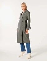 Darlah Soft Trench Coat