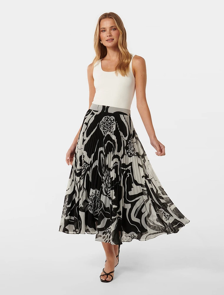 Aurora Pleated Skirt