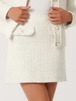 Cameron Bouclé Mini Skirt