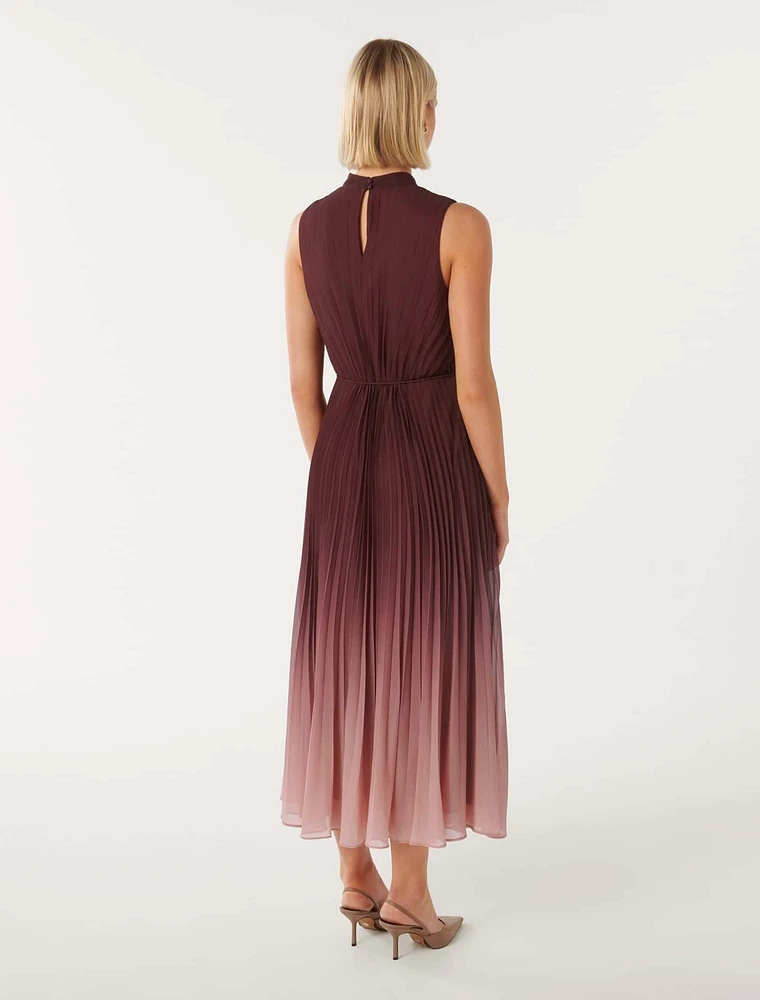 Phillipa Pleated Midi Dress