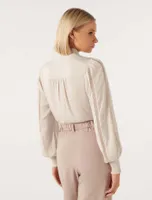 Tilda Trim Detail Blouse