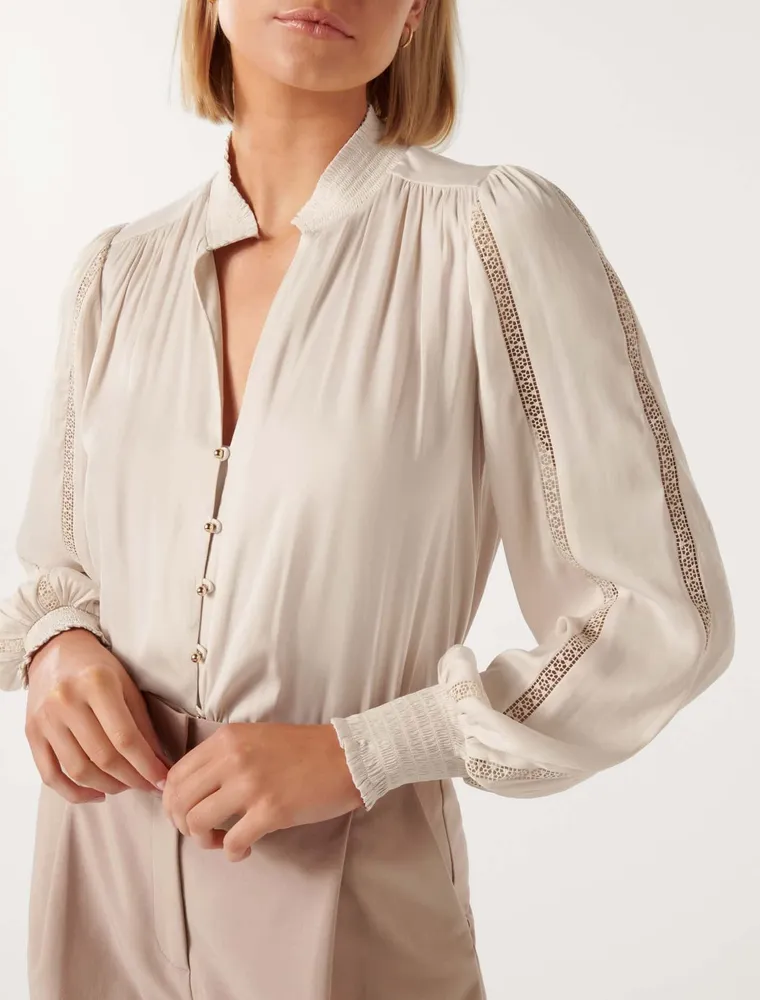 Tilda Trim Detail Blouse