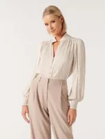 Tilda Trim Detail Blouse