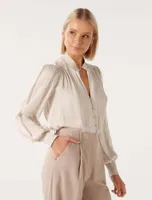 Tilda Trim Detail Blouse