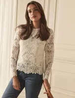 Lucille Lace Top