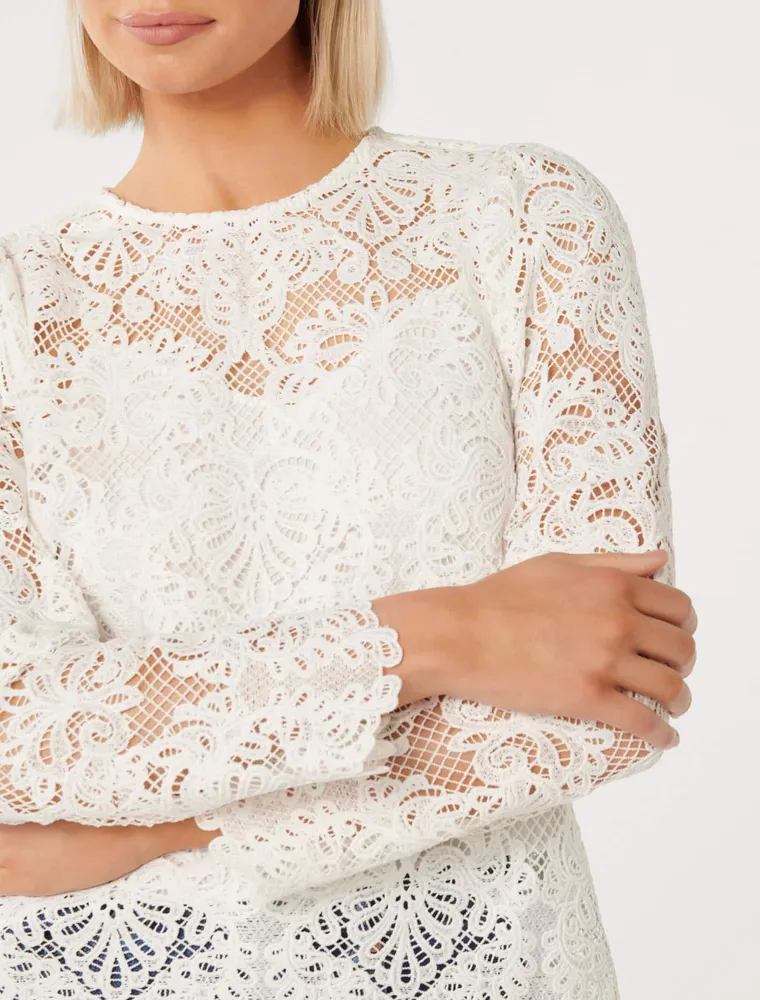 Lucille Lace Top