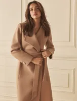 Brodie Funnel-Neck Coat