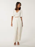 Mariana Petite Wide-Leg Pants