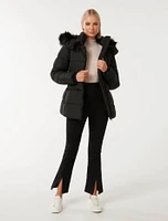 Dannie Mid Length Puffer Coat