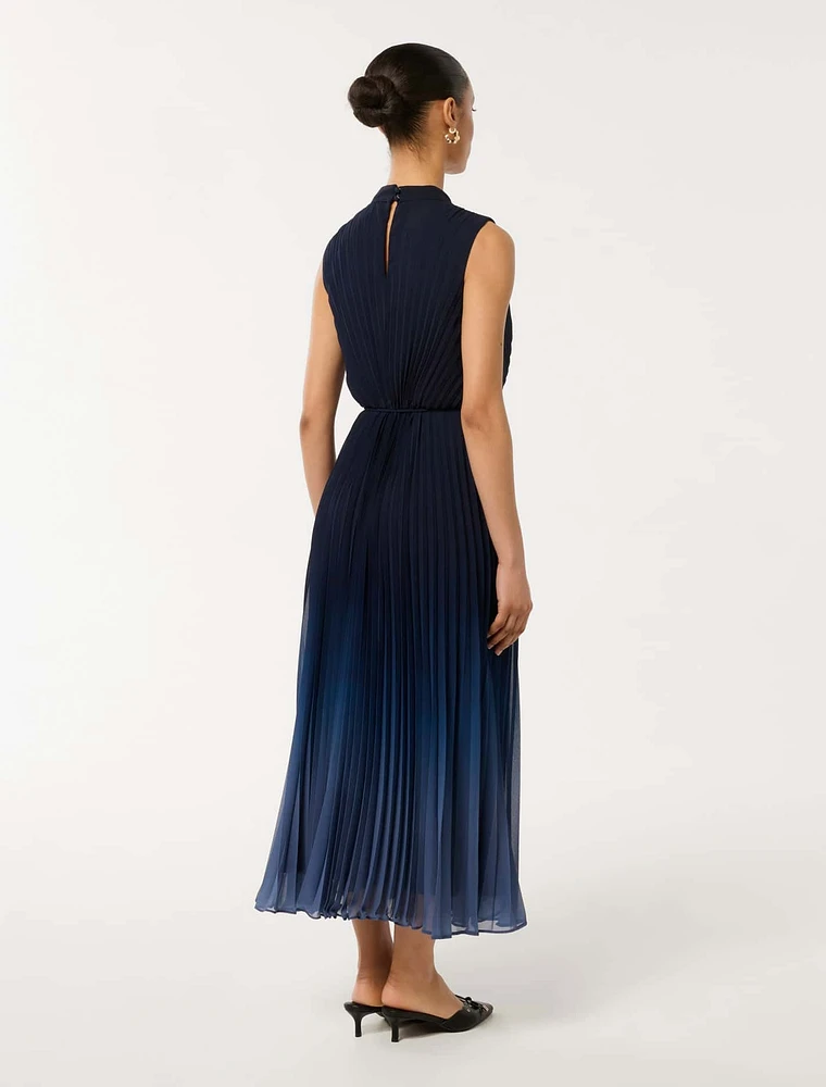 Phillipa Petite Pleated Midi Dress