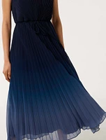 Phillipa Petite Pleated Midi Dress