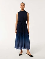 Phillipa Petite Pleated Midi Dress