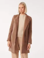 Debbie Funnel-Collar Coat