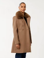 Susie Petite Faux Fur Coat