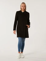 Debbie Funnel-Collar Coat