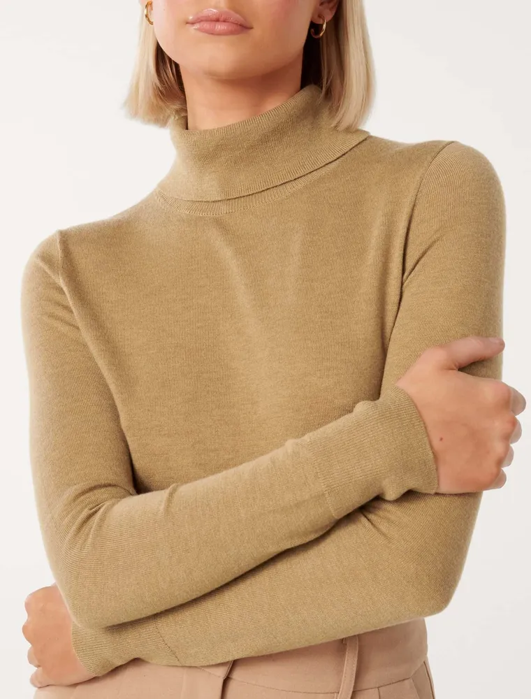 Sarah Roll-Neck Knit Top