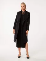Brodie Funnel-Neck Coat