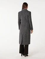 Sydney Double-Breasted Button Coat